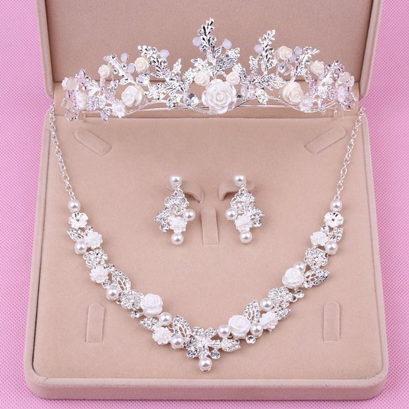 Wedding Sets for Women Bling Bride Hair Accessorie - Picture 2 of 4